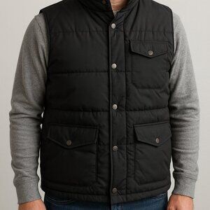 Red Ranch Quilted Workwear Vest